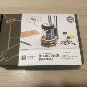 KIWICO Eureka box DIY Electric Pencil Sharpener